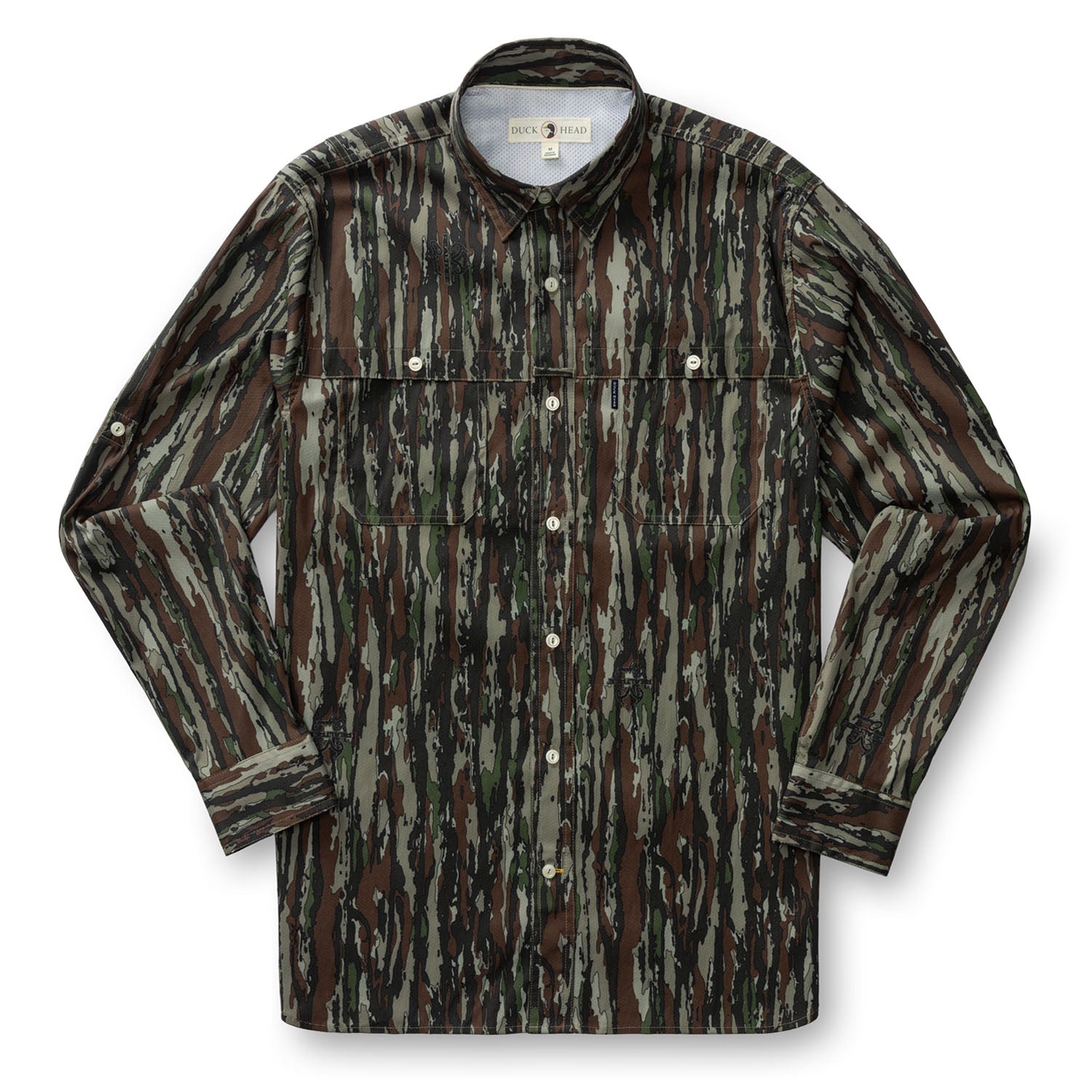 Duck Head Realtree Performance Dobby Guide Shirt - Original Camo