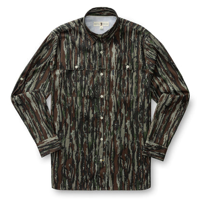 Duck Head Realtree Performance Dobby Guide Shirt - Original Camo