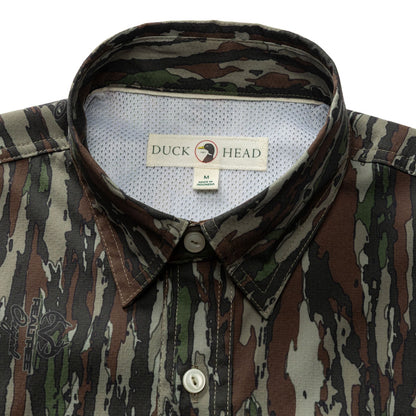 Duck Head Realtree Performance Dobby Guide Shirt - Original Camo