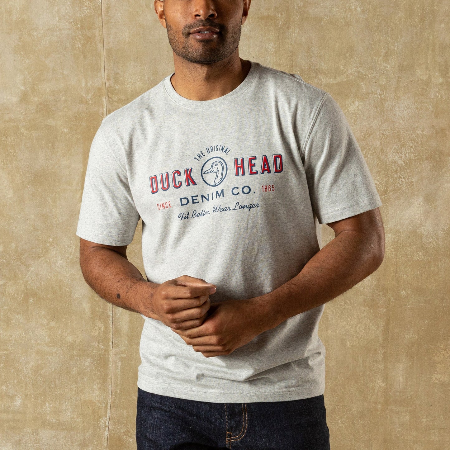 Duck Head Duck Head Denim Co. T-Shirt - Varsity Grey