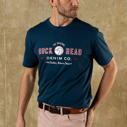 Duck Head Duck Head Denim Co. T-Shirt - Mallard Blue