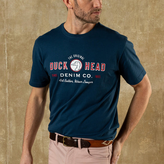 Duck Head Duck Head Denim Co. T-Shirt - Mallard Blue