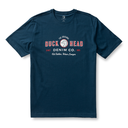 Duck Head Duck Head Denim Co. T-Shirt - Mallard Blue