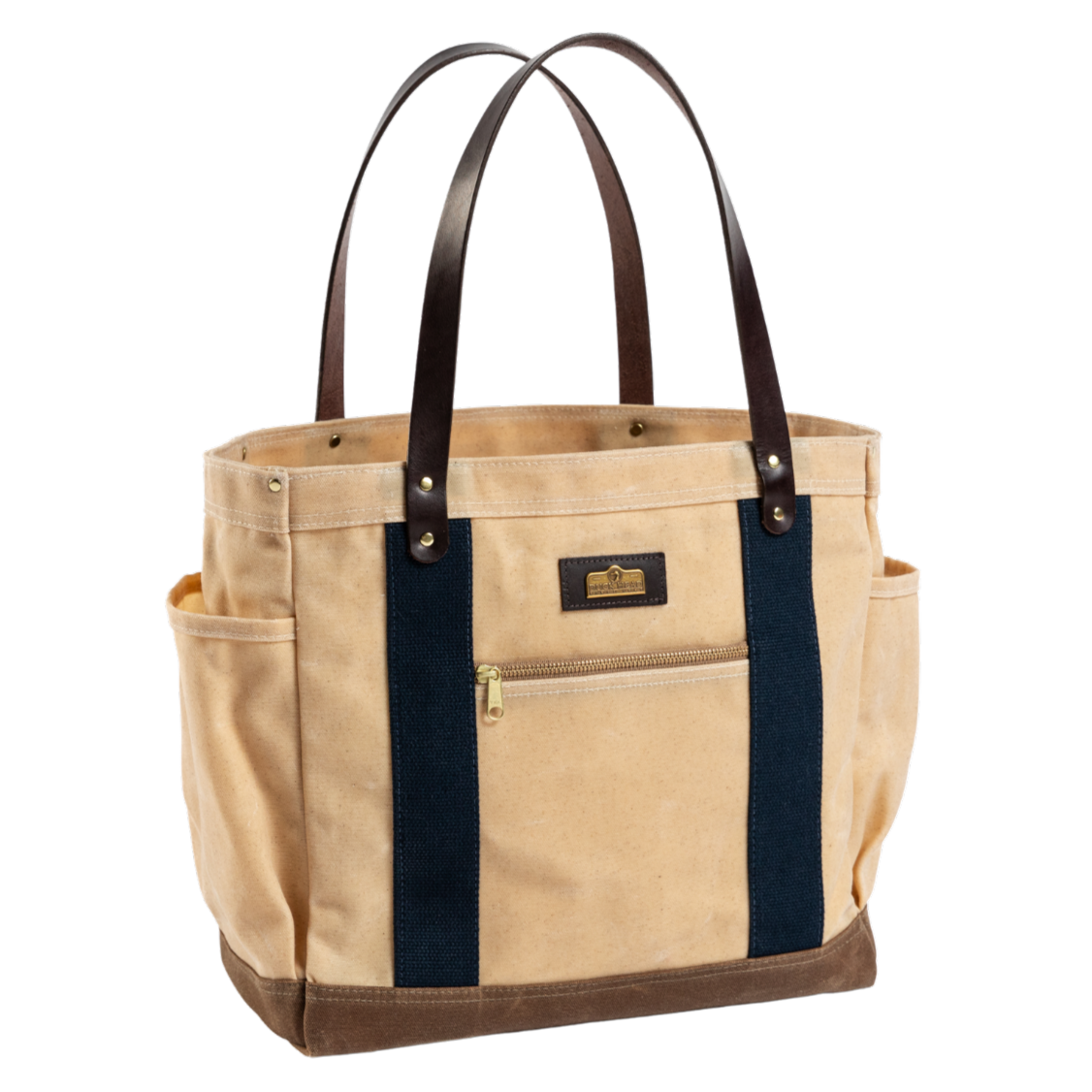 Duck Head Waxed Canvas Tote - Natural