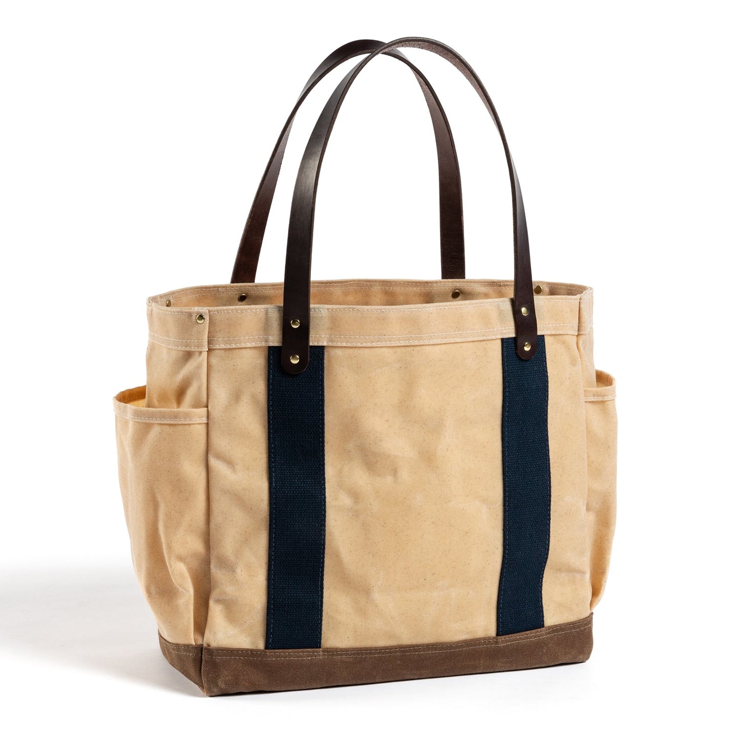 Duck Head Waxed Canvas Tote - Natural