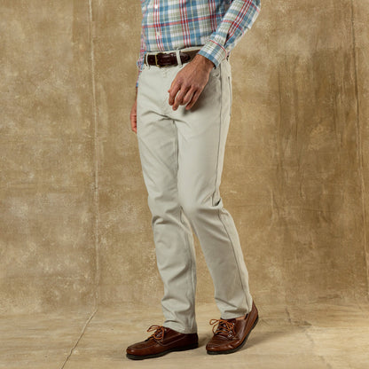 Duck Head Field Canvas Five-Pocket - Stone