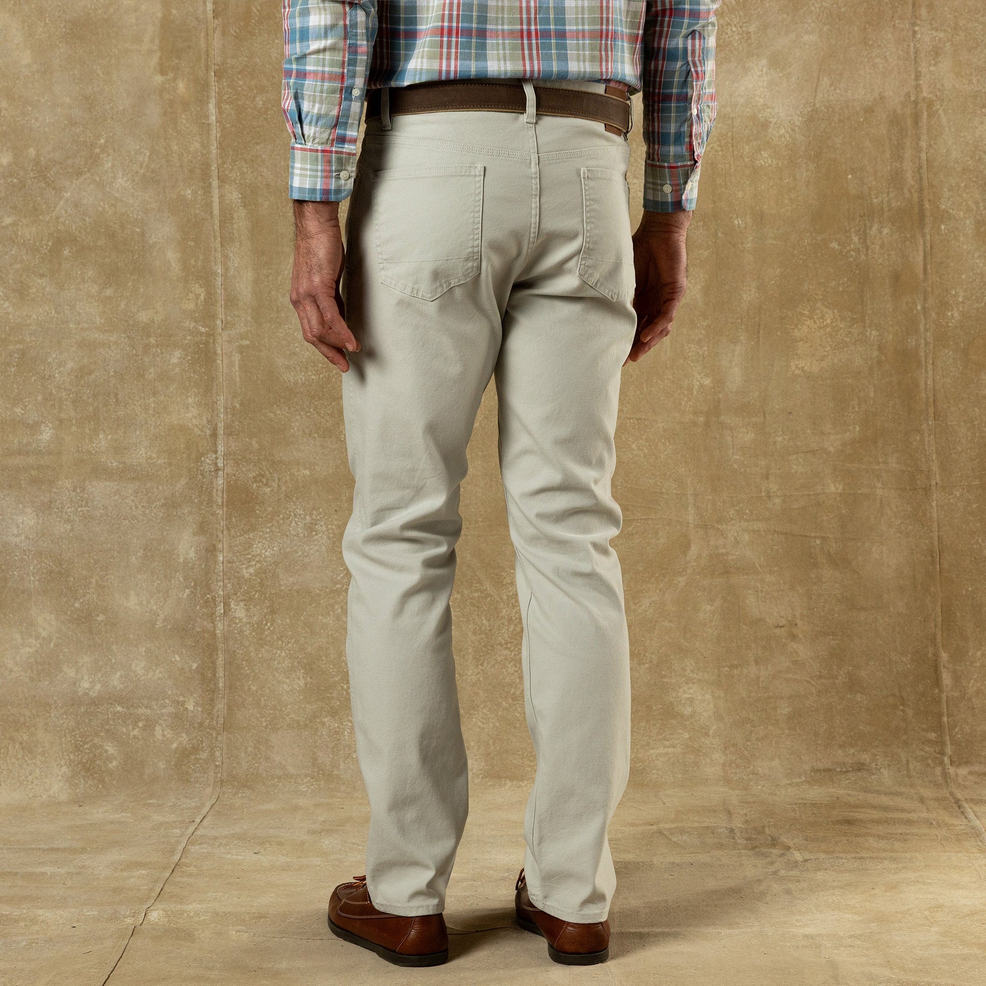 Duck Head Field Canvas Five-Pocket - Stone