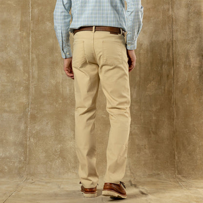 Duck Head Field Canvas Five-Pocket - Golden Dune