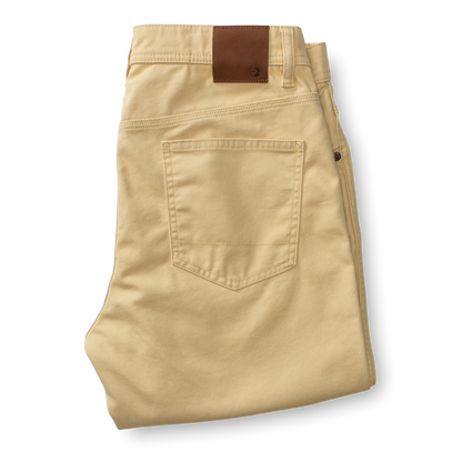 Duck Head Field Canvas Five-Pocket - Golden Dune