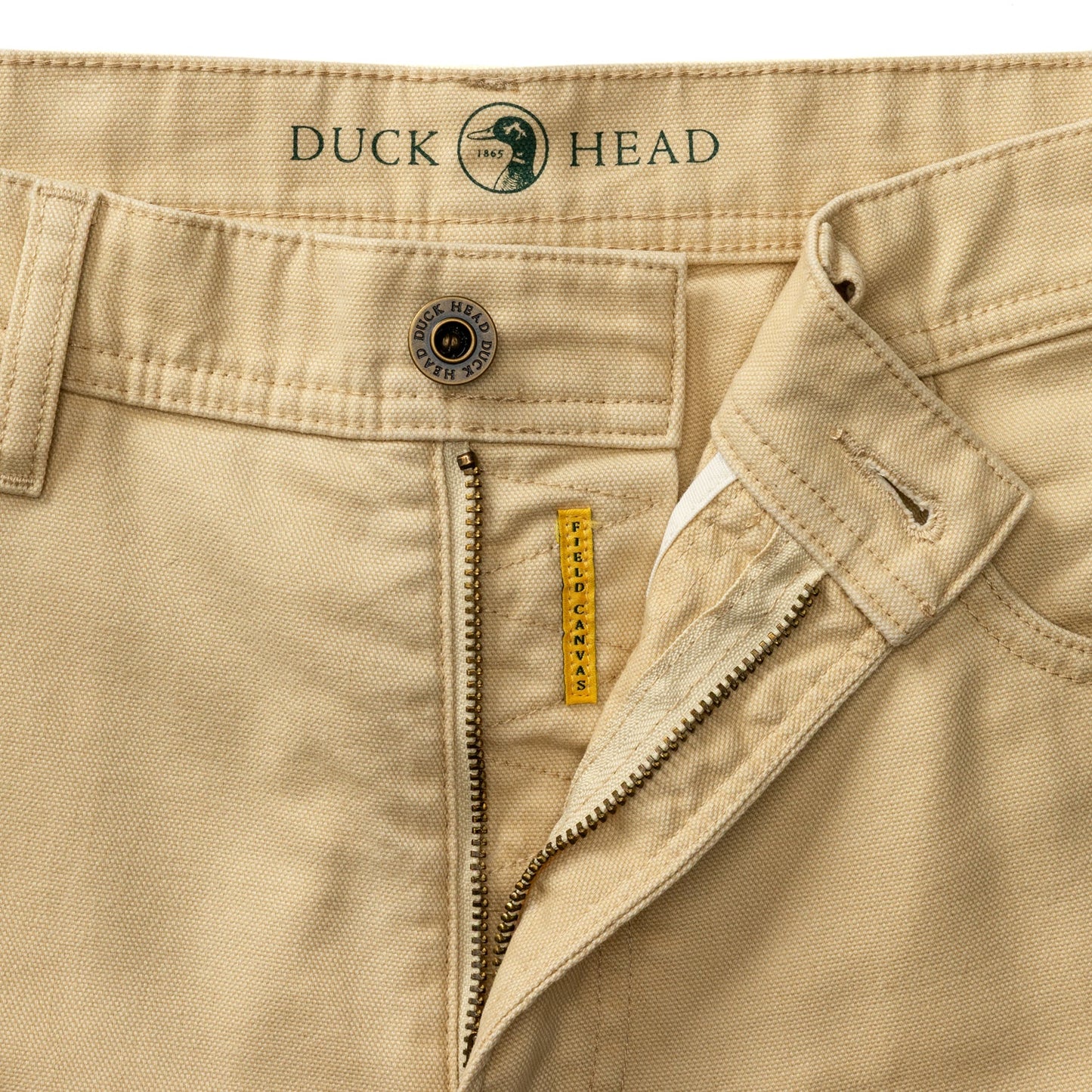 Duck Head Field Canvas Five-Pocket - Golden Dune