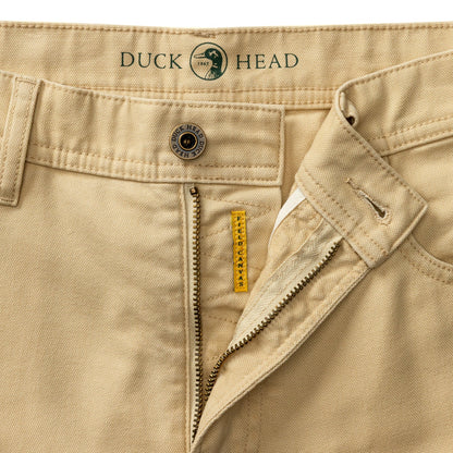 Duck Head Field Canvas Five-Pocket - Golden Dune