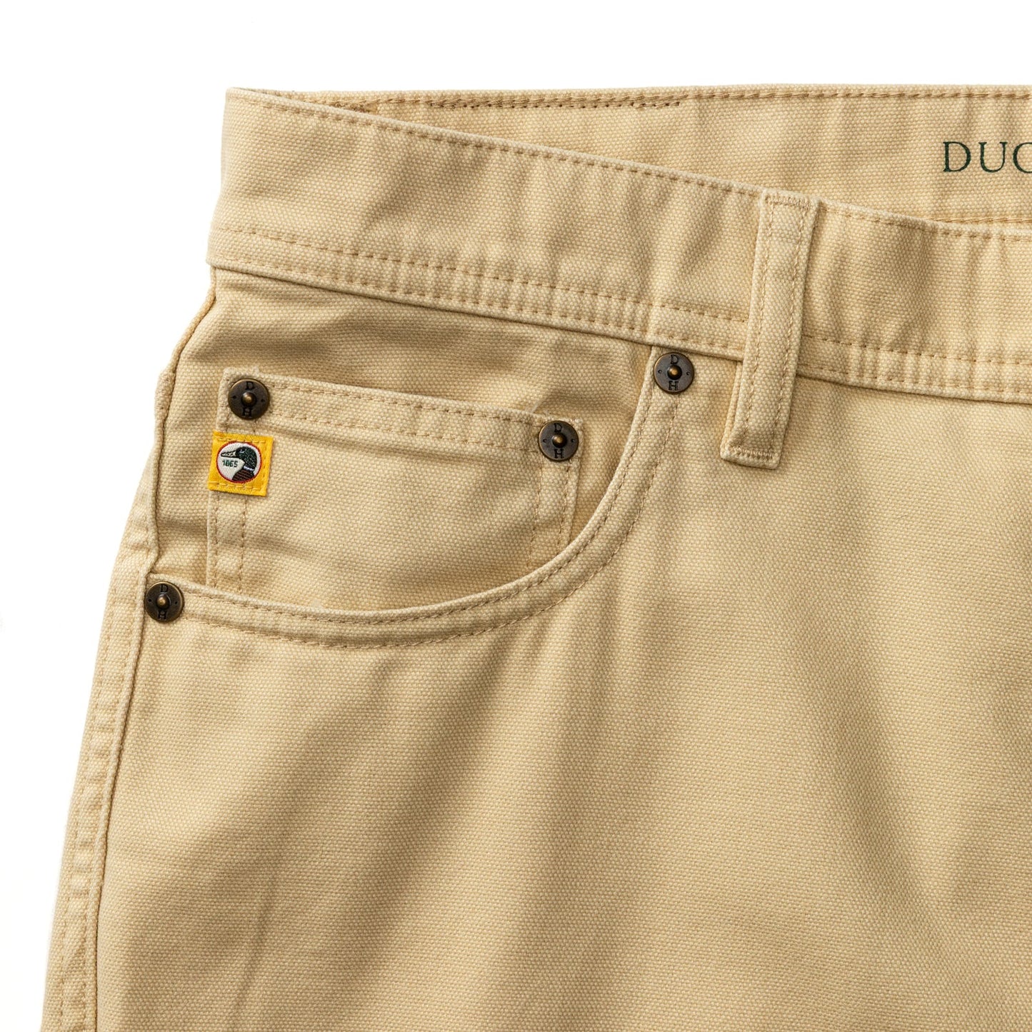 Duck Head Field Canvas Five-Pocket - Golden Dune