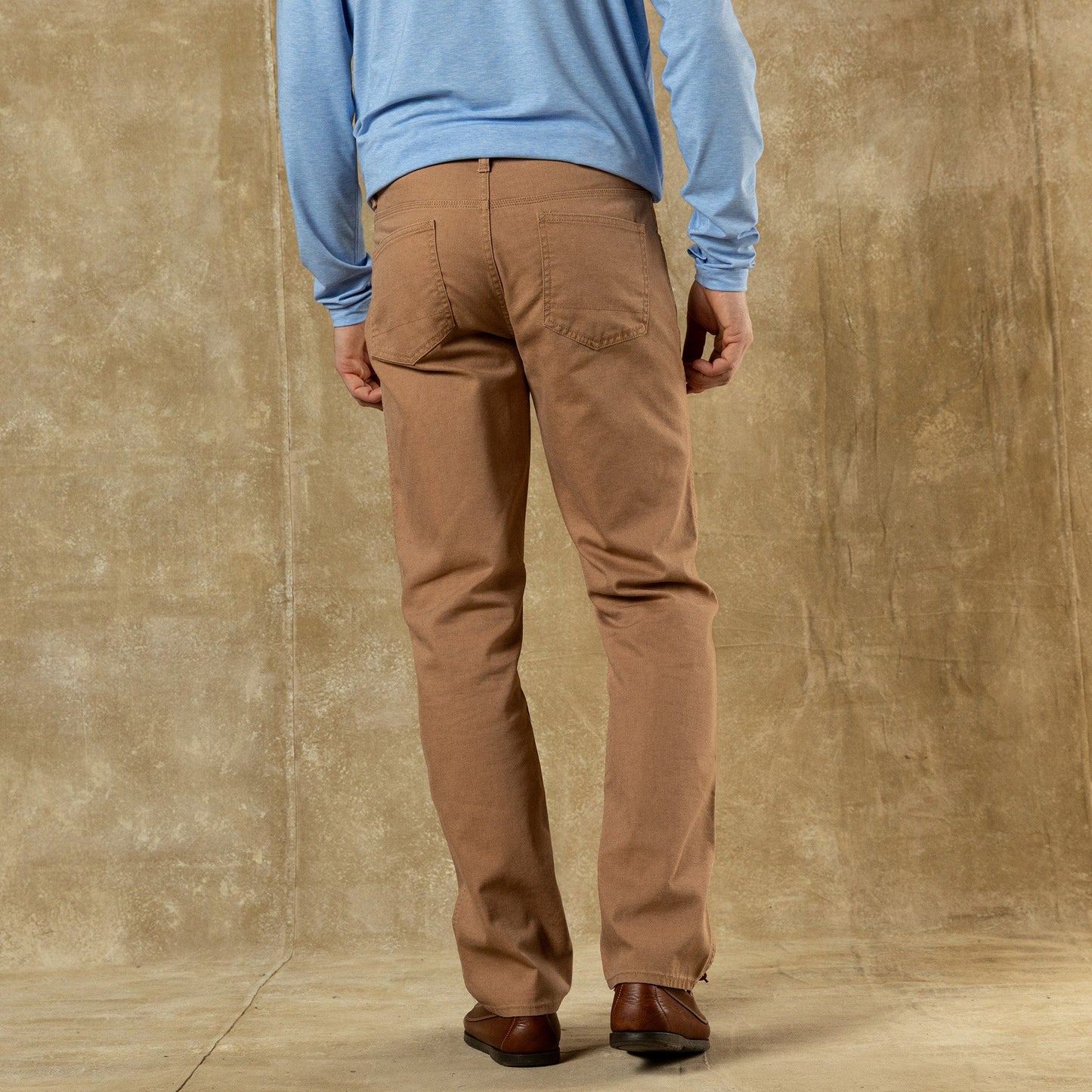 Duck Head Field Canvas Five-Pocket - Clay