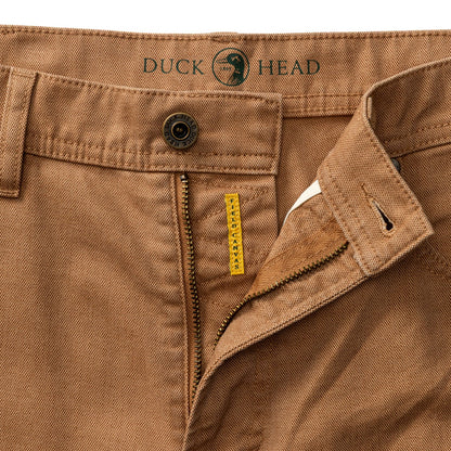 Duck Head Field Canvas Five-Pocket - Clay