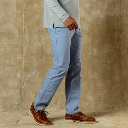 Duck Head Field Canvas Five-Pocket - Chambray Blue
