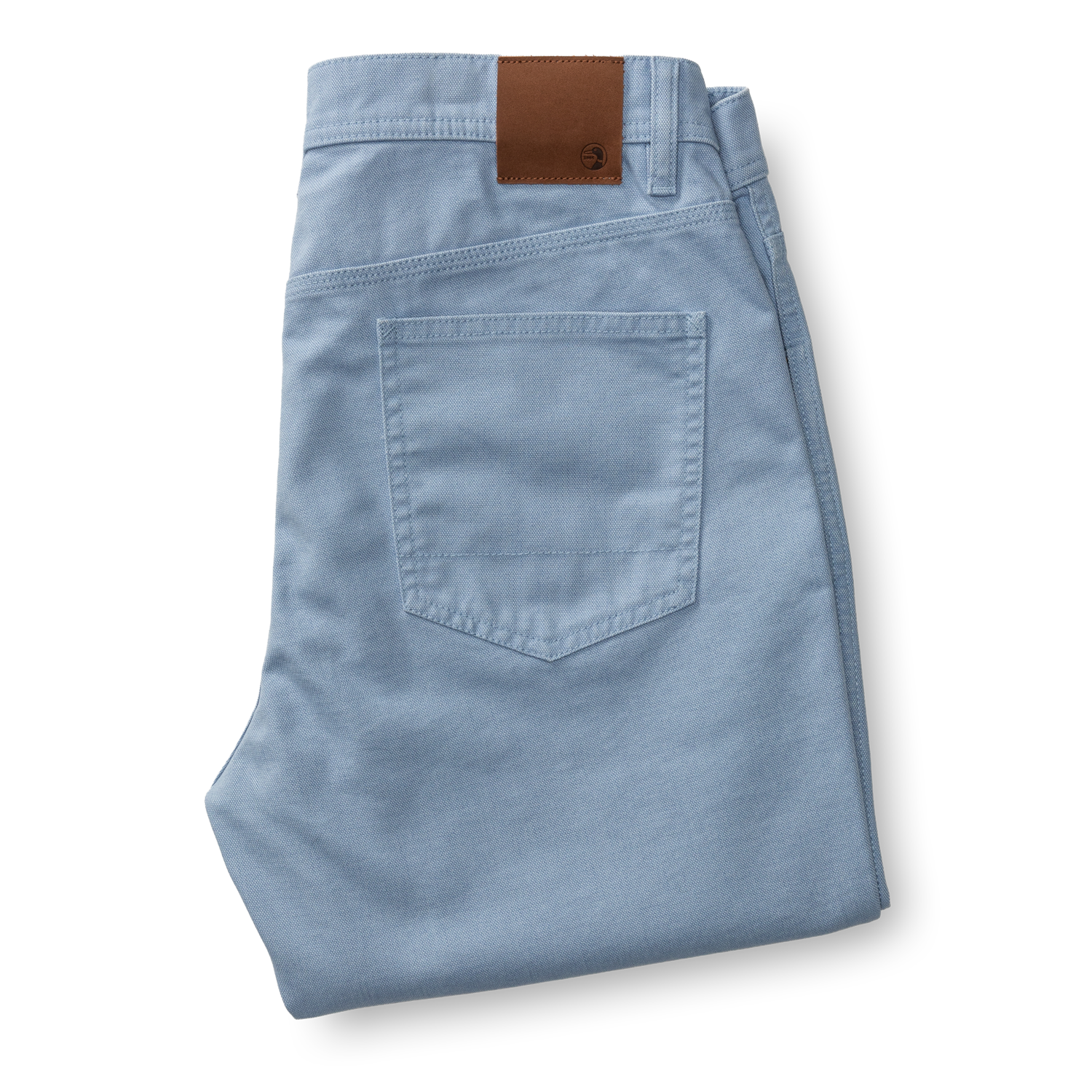 Duck Head Field Canvas Five-Pocket - Chambray Blue