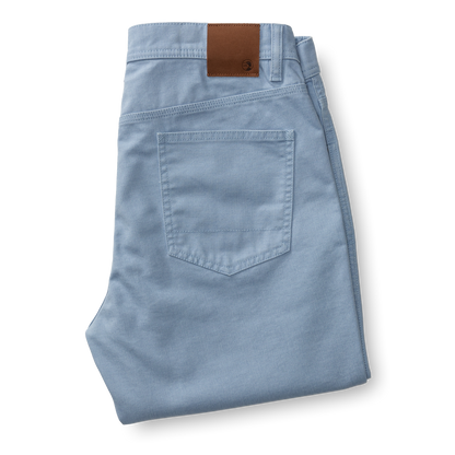 Duck Head Field Canvas Five-Pocket - Chambray Blue
