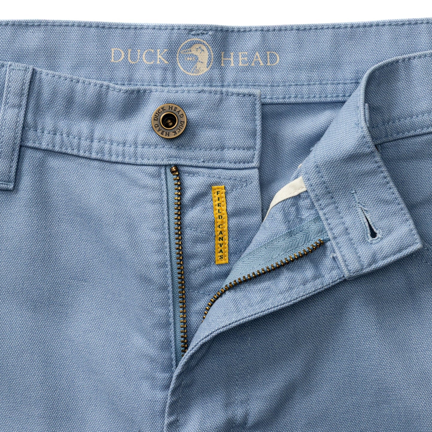 Duck Head Field Canvas Five-Pocket - Chambray Blue