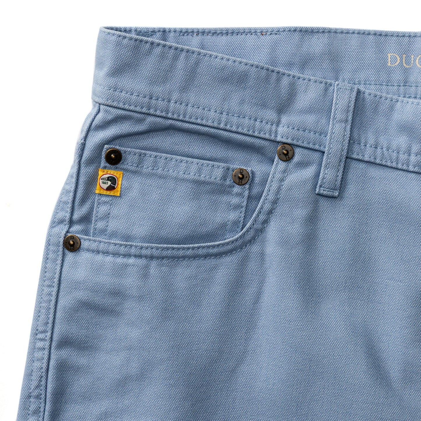 Duck Head Field Canvas Five-Pocket - Chambray Blue