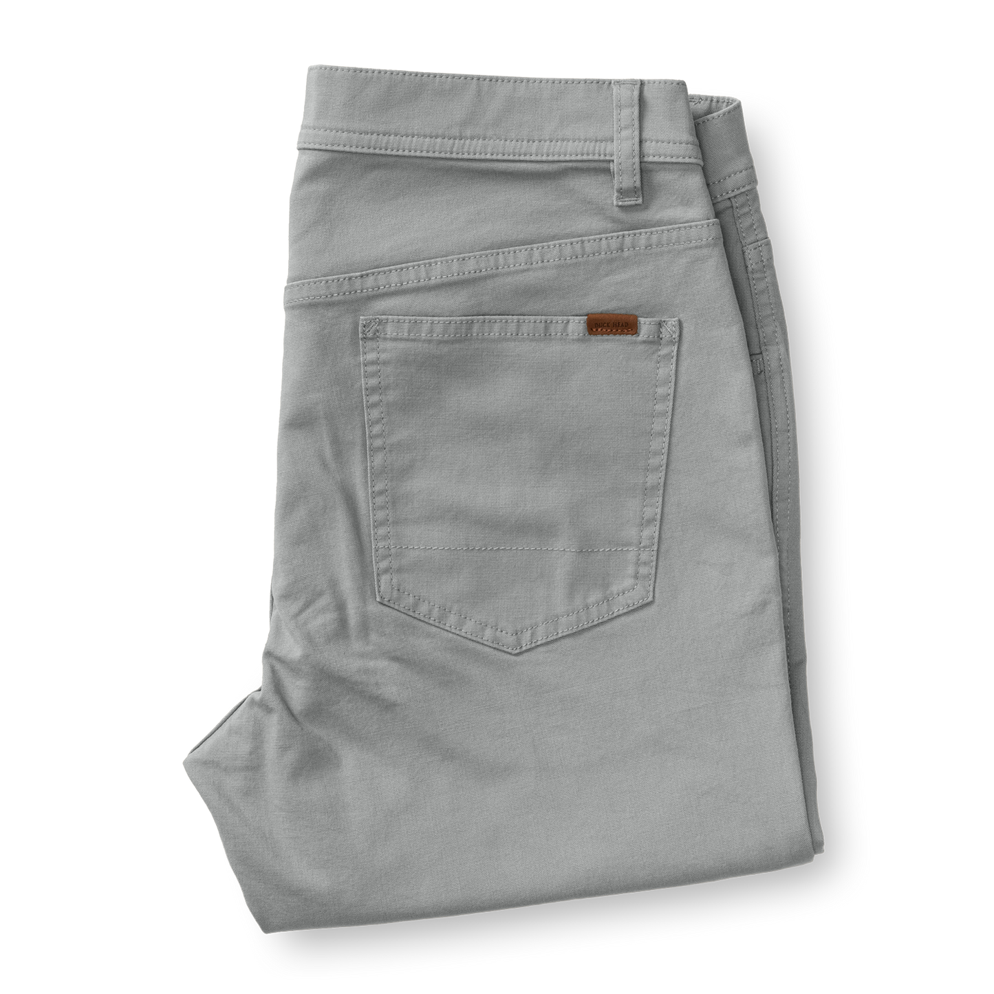 Duck Head Classic Fit Pinpoint Canvas Five-Pocket - Shadow Grey