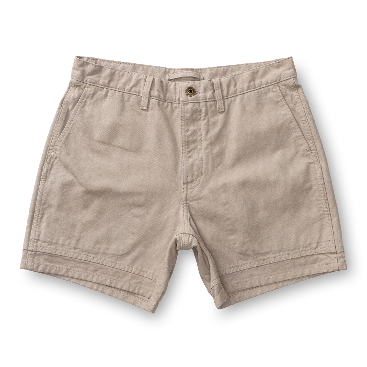 Duck Head 6" Garment Dyed Duck Canvas Short - Taupe