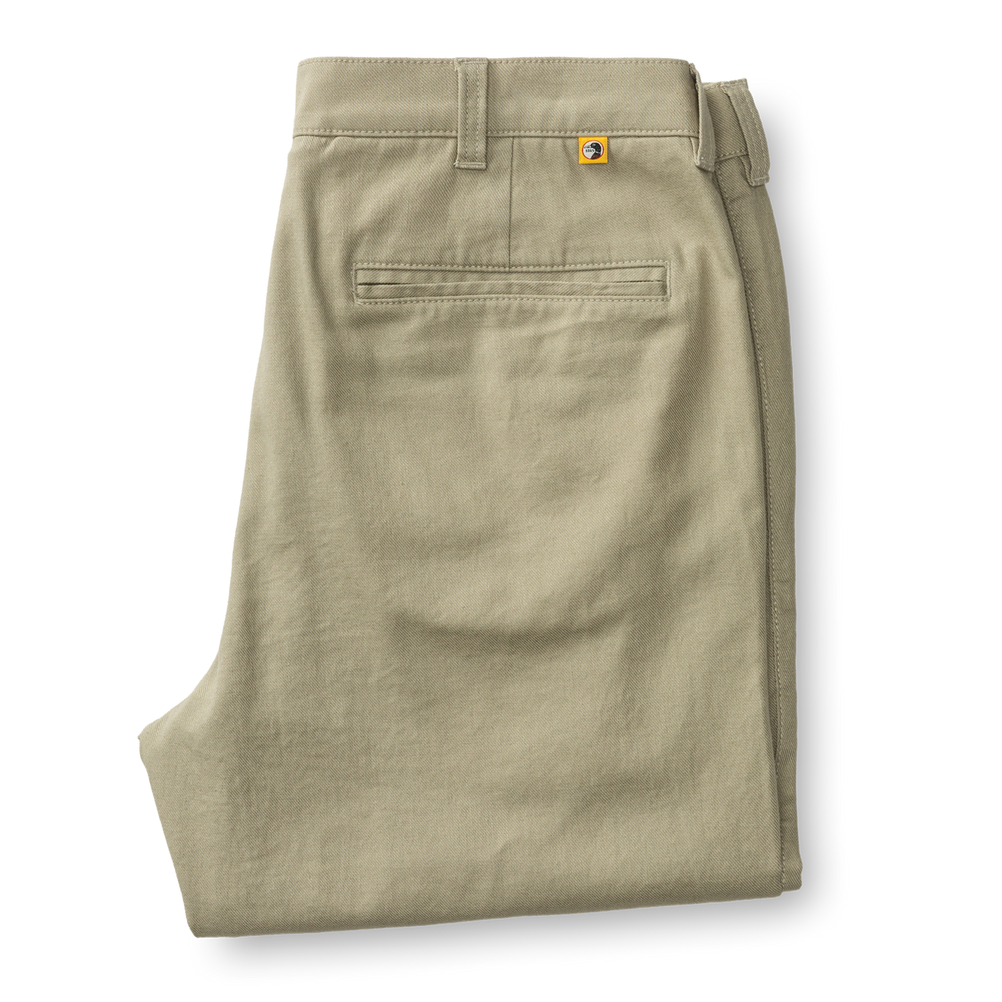 Duck Head Classic Fit Linen Gold School Chino - Toasted Khaki