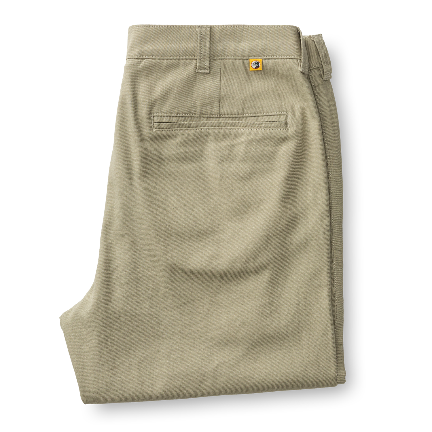 Duck Head Classic Fit Linen Gold School Chino - Toasted Khaki