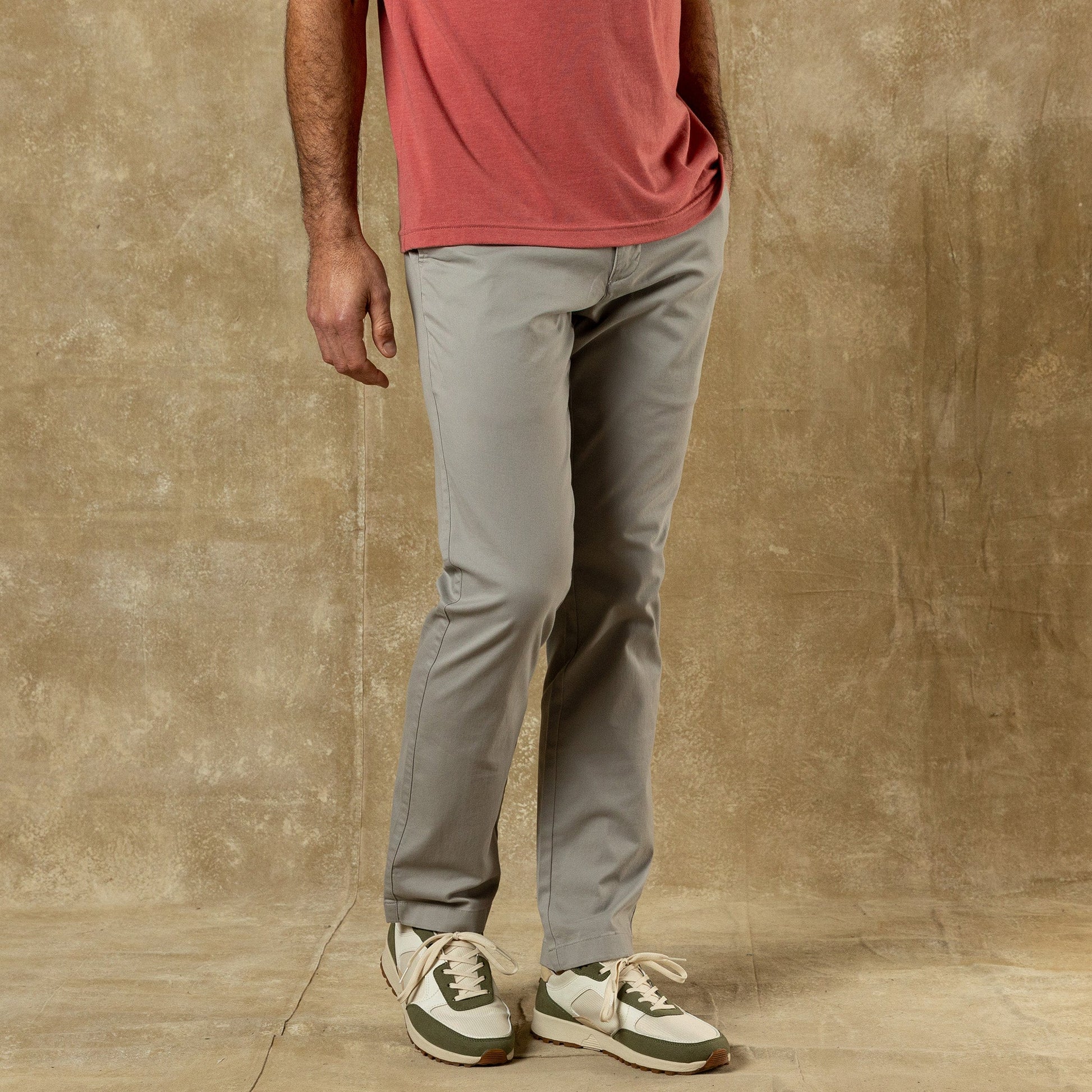 Duck Head Classic Fit Gold School Chino - Dove Grey