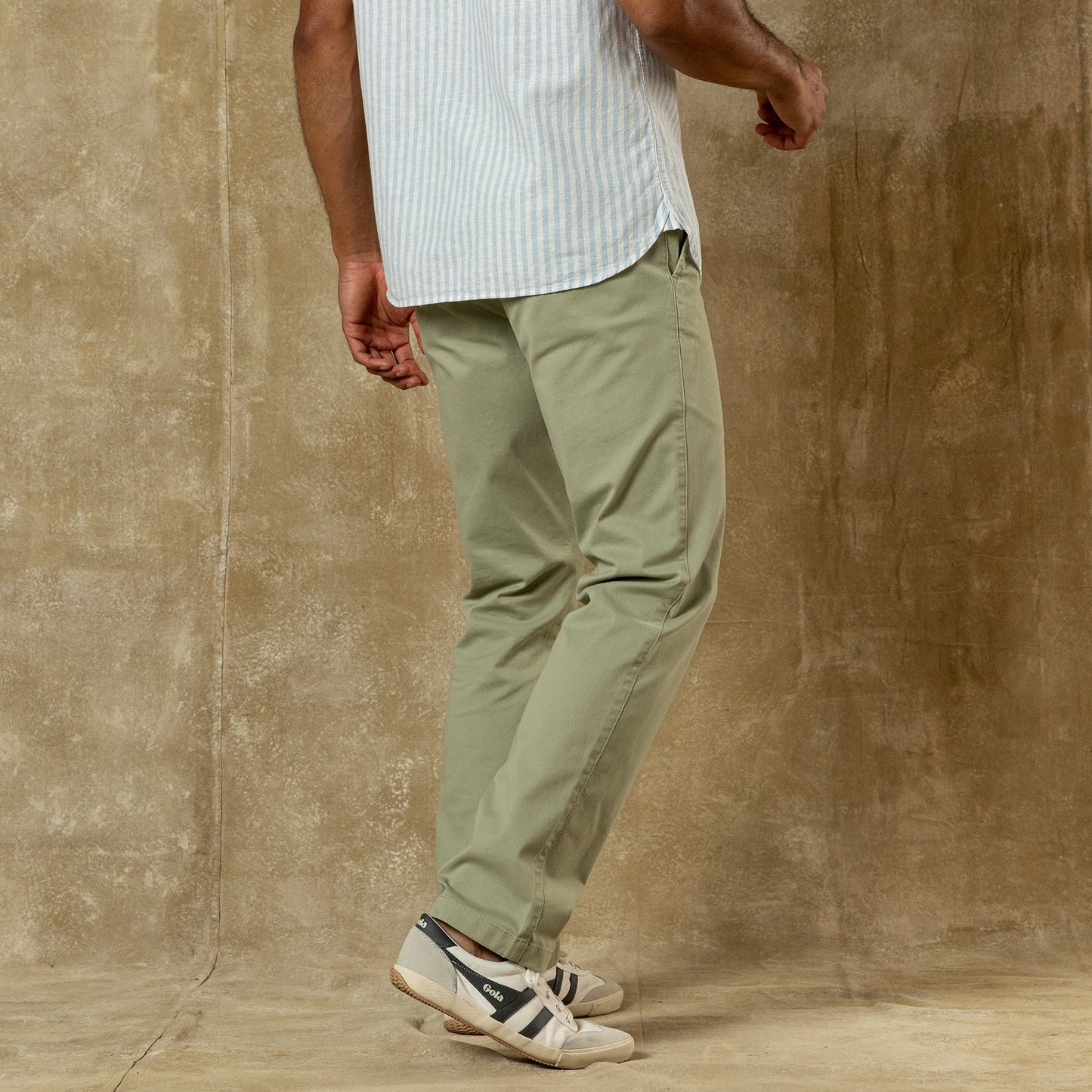 Duck Head Classic Fit Gold School Chino - Tea Leaf