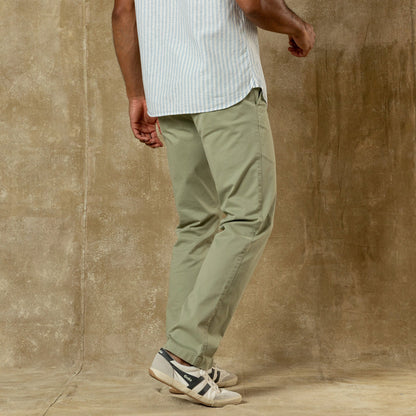Duck Head Classic Fit Gold School Chino - Tea Leaf