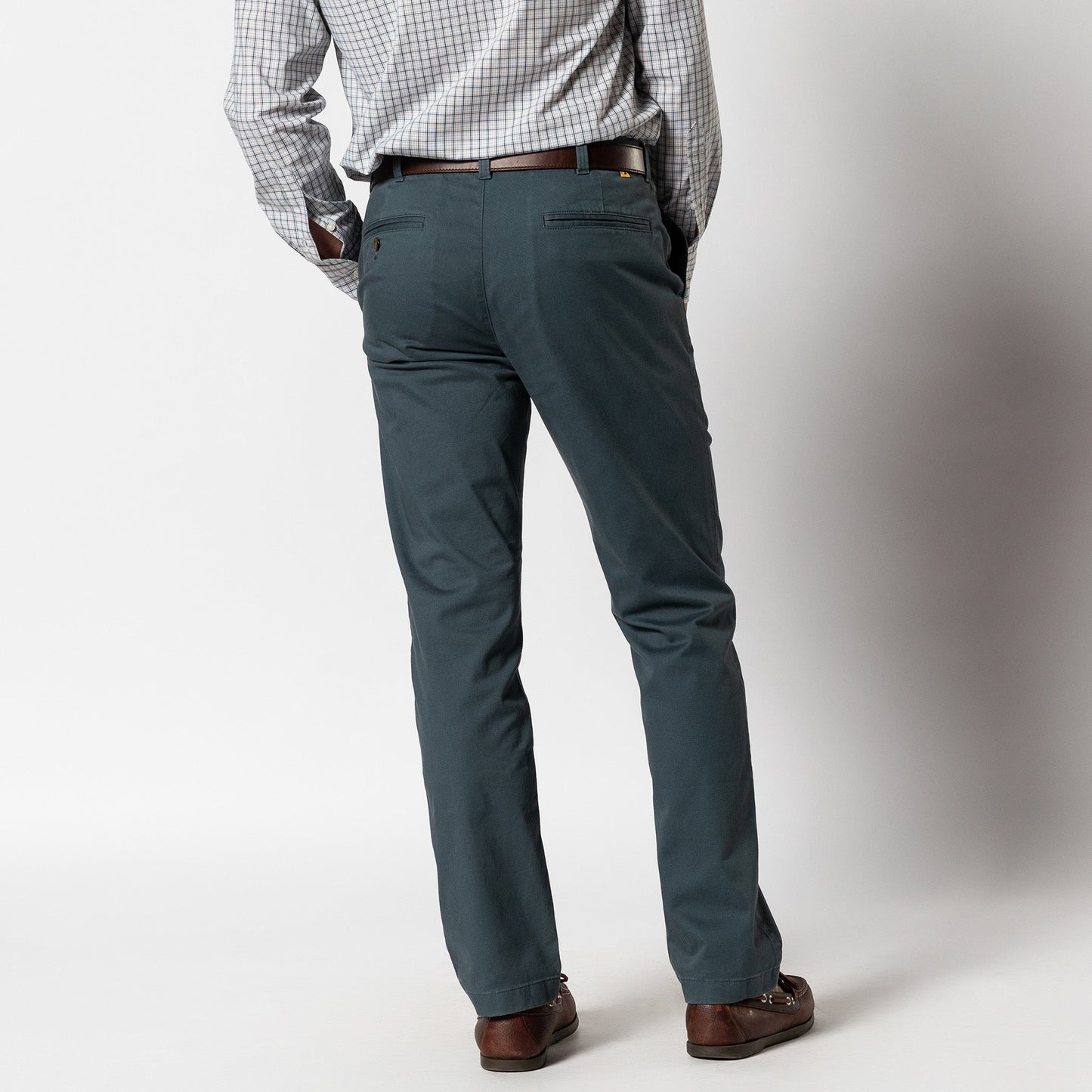 Duck Head Classic Fit Gold School Chino - Graphite Blue