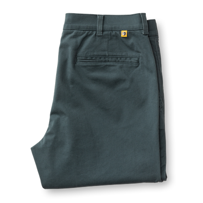 Duck Head Classic Fit Gold School Chino - Graphite Blue