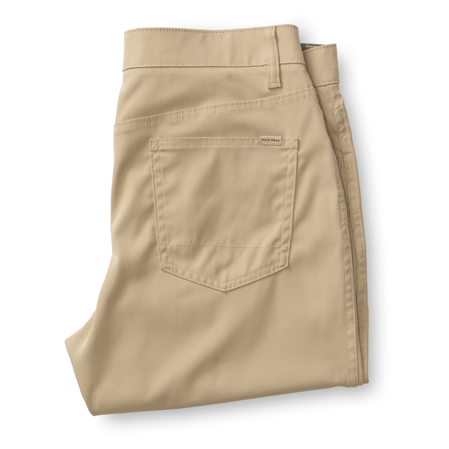 Duck Head Long Drive Performance Five-Pocket - Khaki