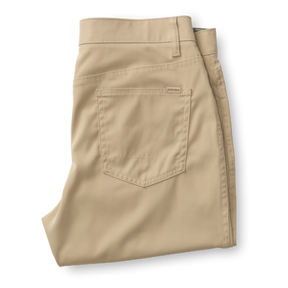Duck Head Long Drive Performance Five-Pocket - Khaki