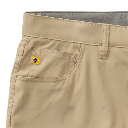 Duck Head Long Drive Performance Five-Pocket - Khaki