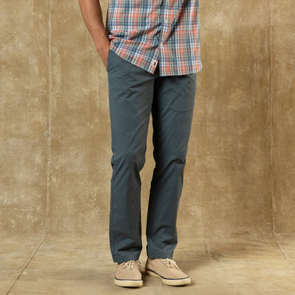 Duck Head Harbor Performance Chino - Stormy Blue