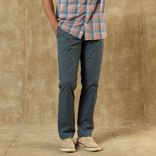 Duck Head Harbor Performance Chino - Stormy Blue