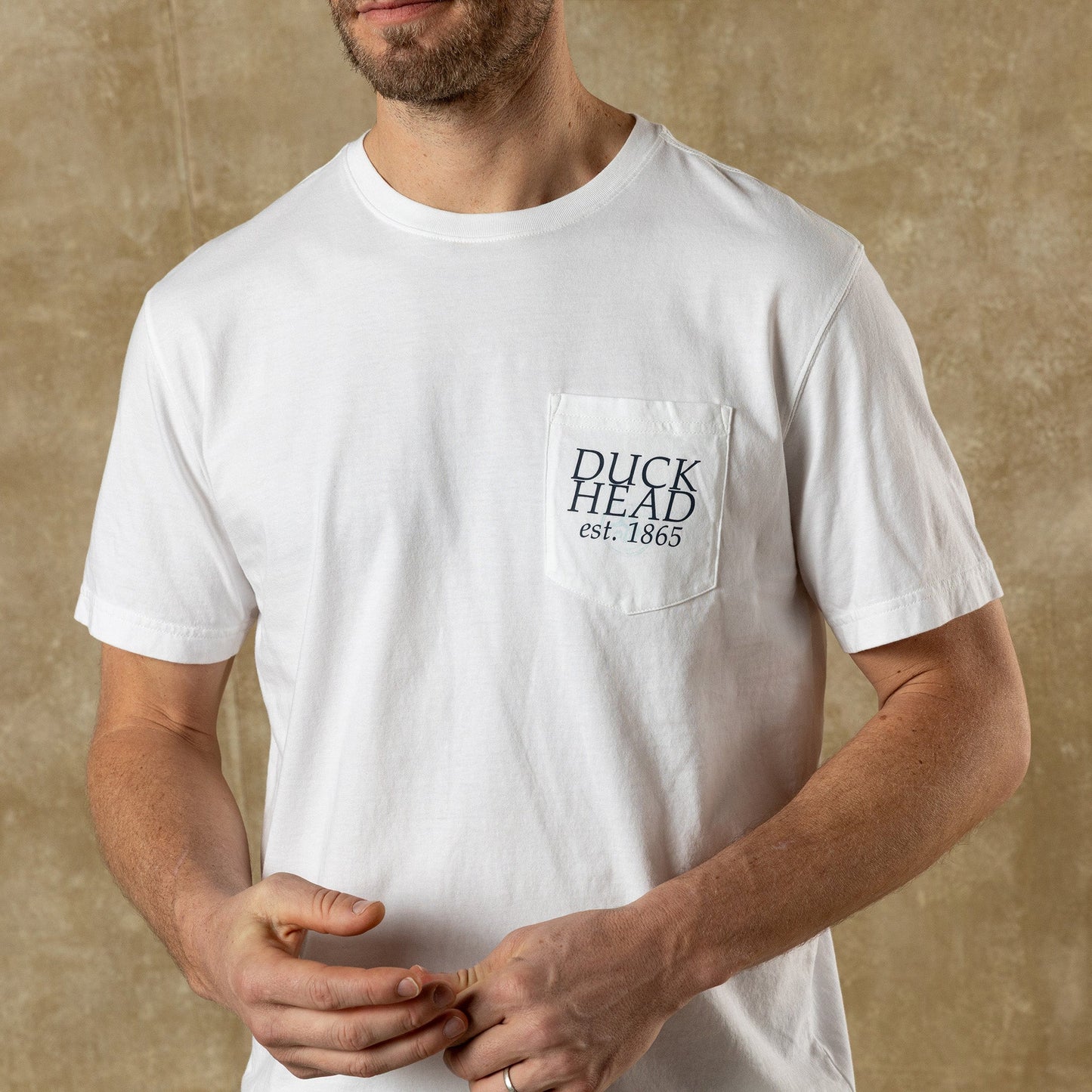 Duck Head Shem Creek T-Shirt - White