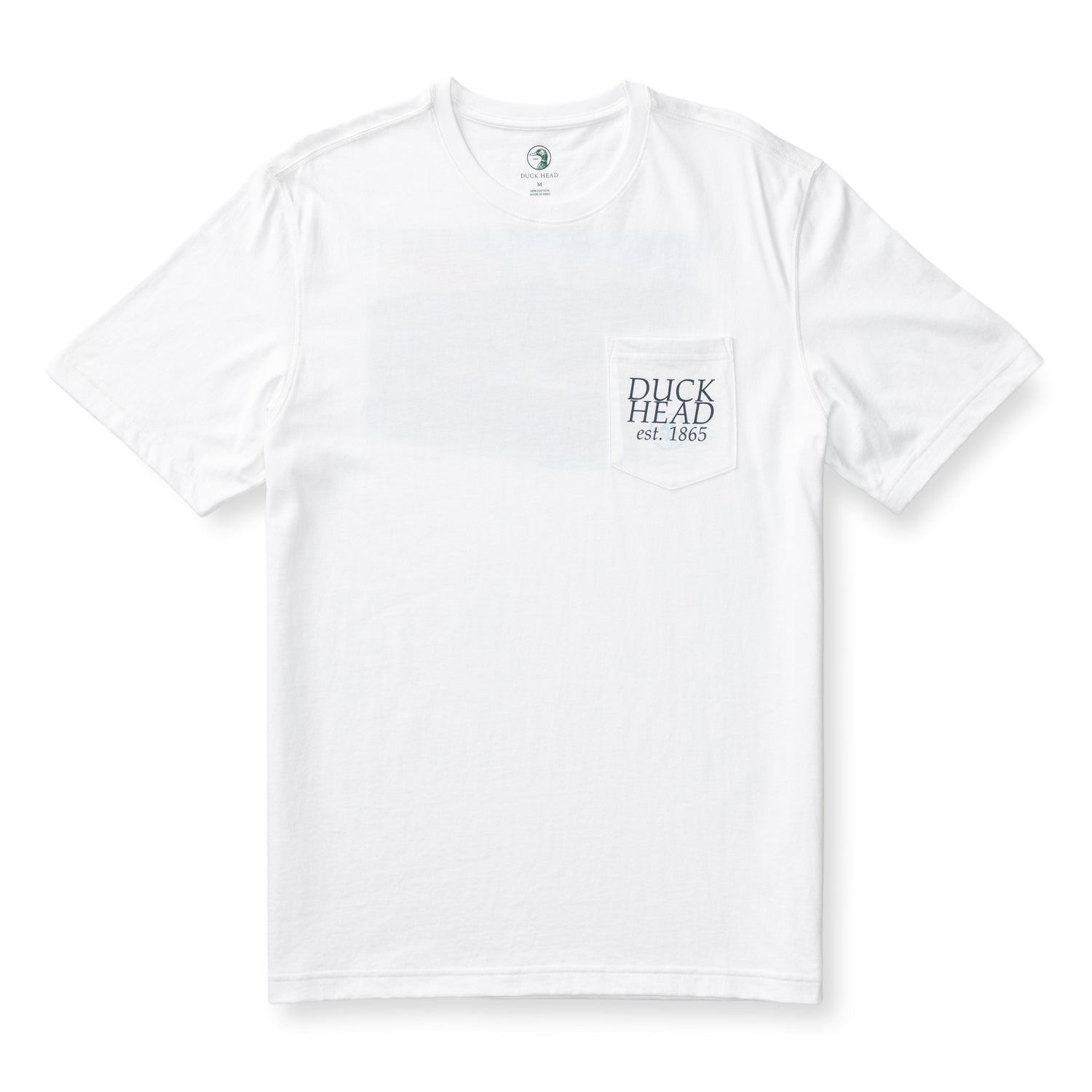 Duck Head Shem Creek T-Shirt - White