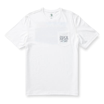 Duck Head Shem Creek T-Shirt - White