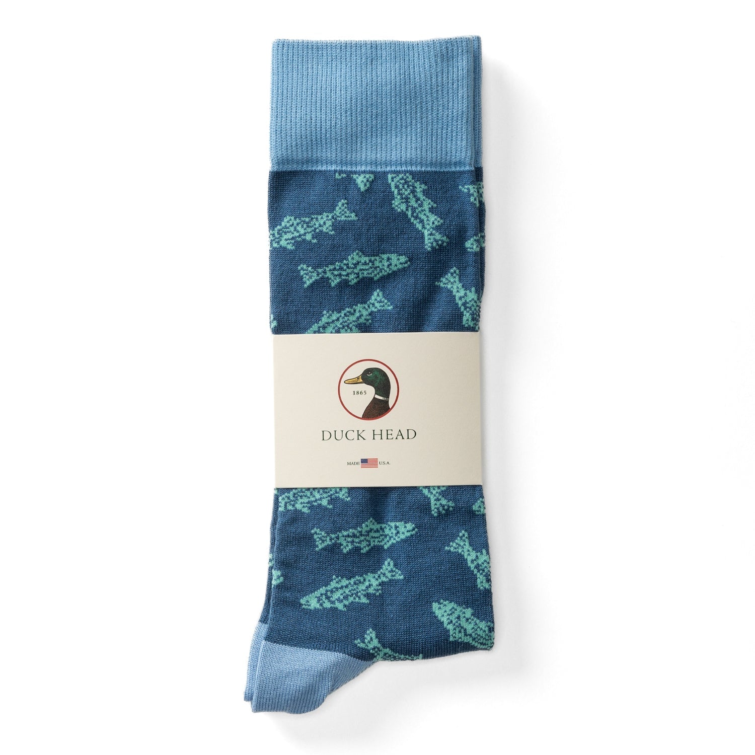 Duck Head Trout Sock - Blue Horizon