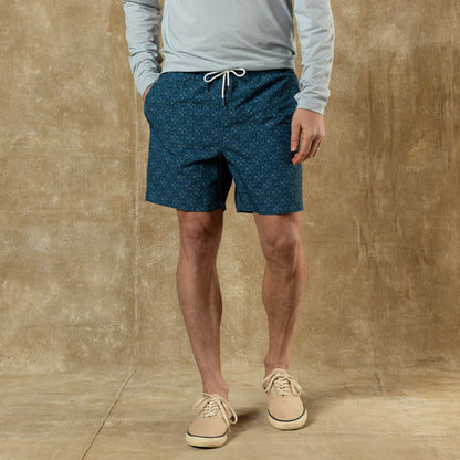 Duck Head 6" Sailport Swim Short - Blue Horizon