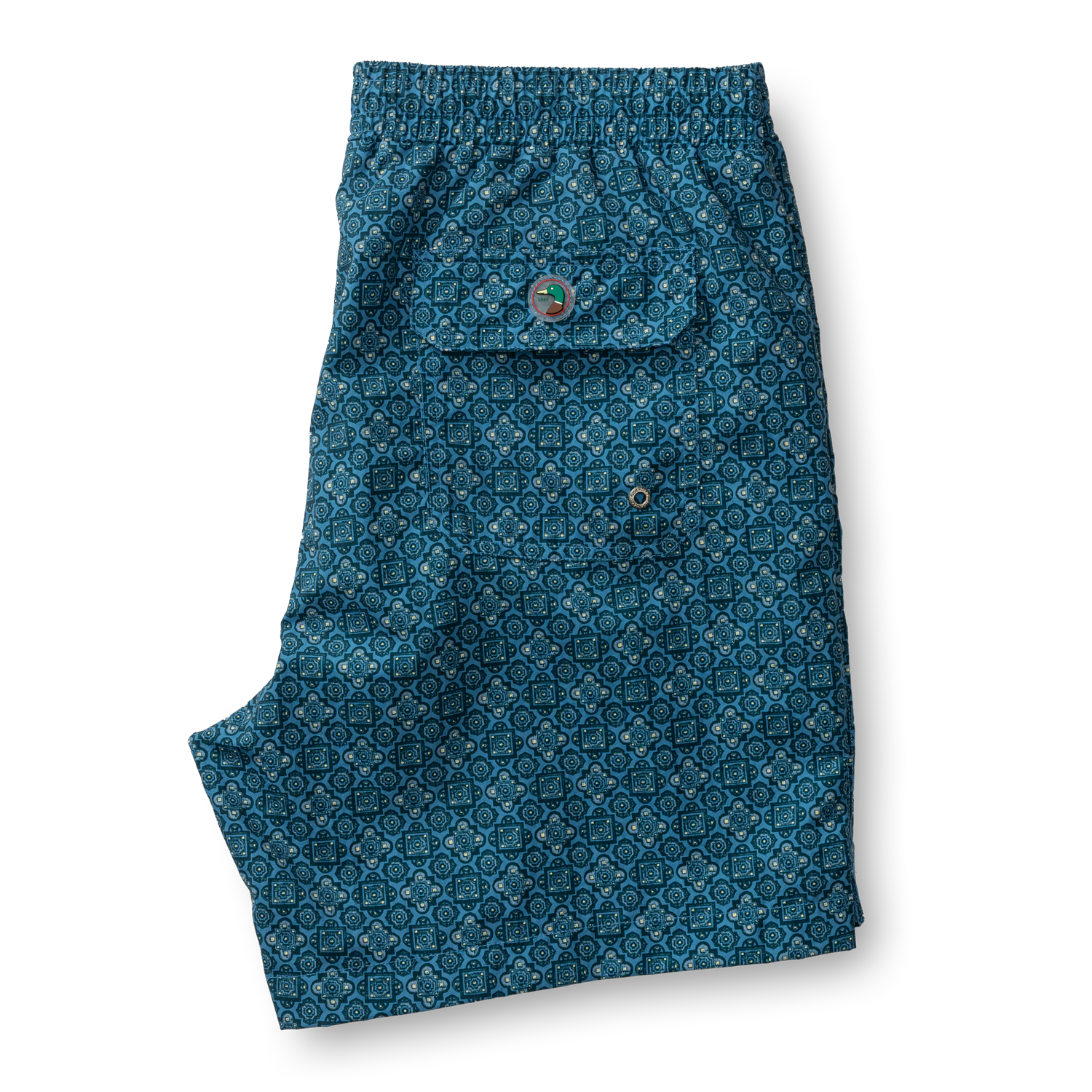 Duck Head 6" Sailport Swim Short - Blue Horizon