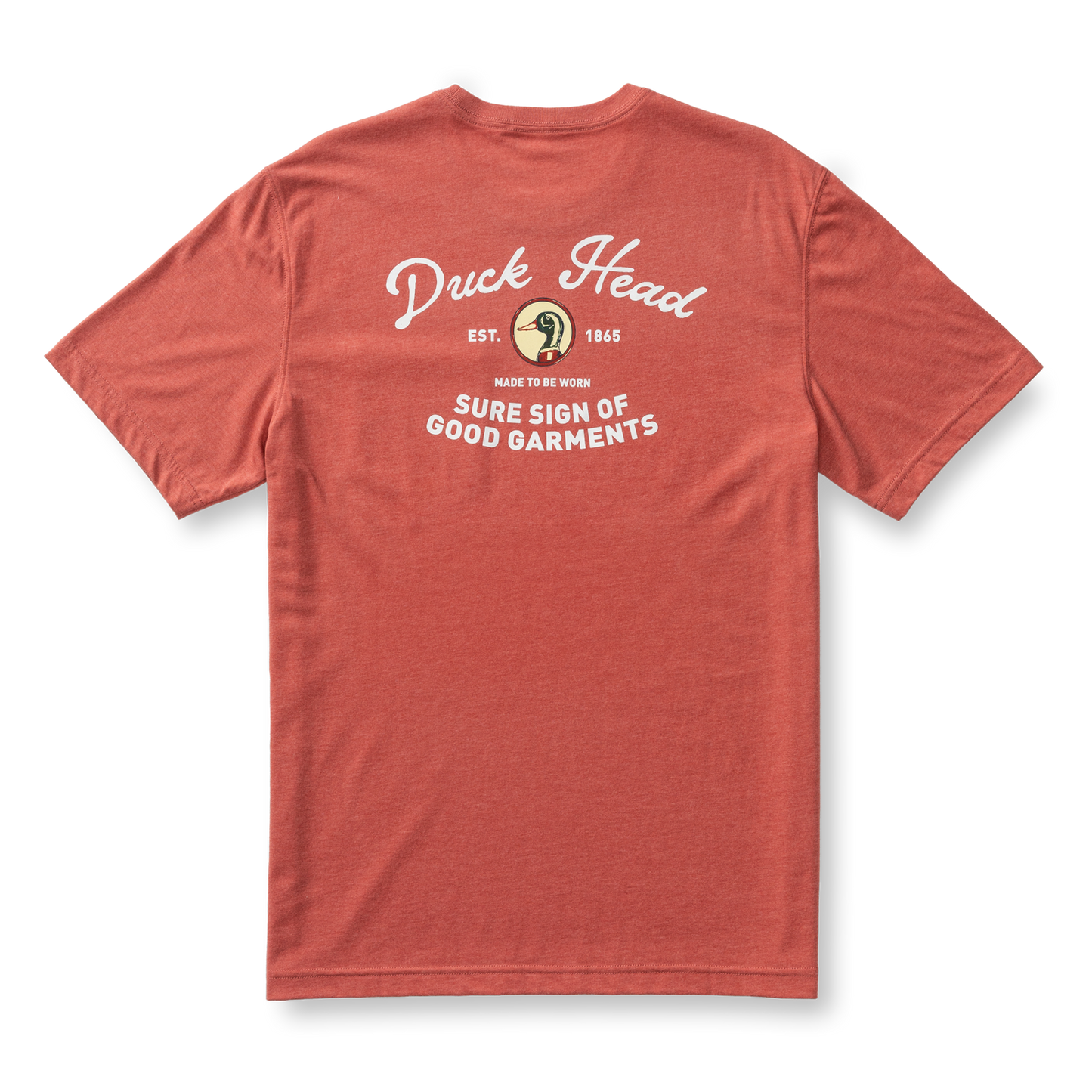 Duck Head Vintage Graphic T-Shirt - Rosewood Heather