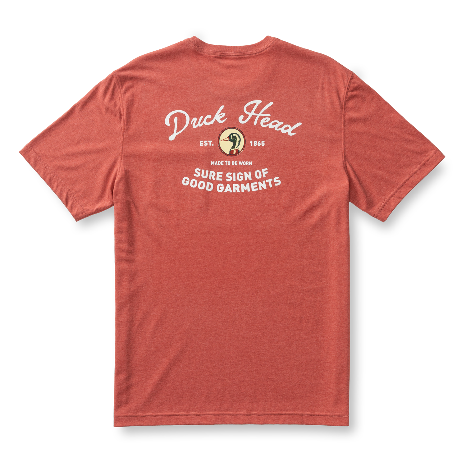 Duck Head Vintage Graphic T-Shirt - Rosewood Heather