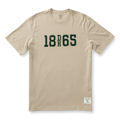 Duck Head 1865 Flocked Graphic T-Shirt - 160th Anniversary Edition
