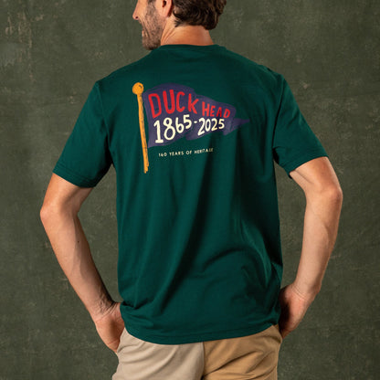 Duck Head 1865 Pennant Graphic T-Shirt - 160th Anniversary Edition