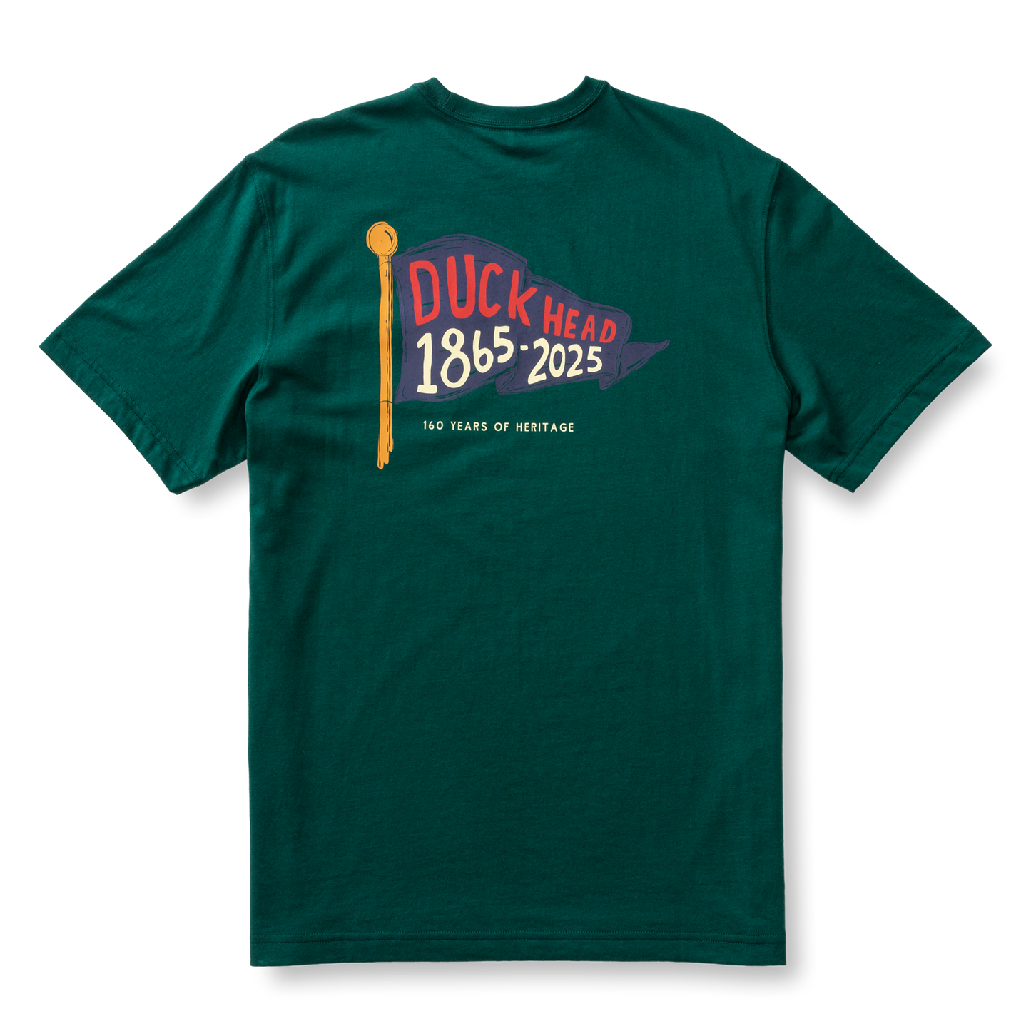 Duck Head 1865 Pennant Graphic T-Shirt - 160th Anniversary Edition