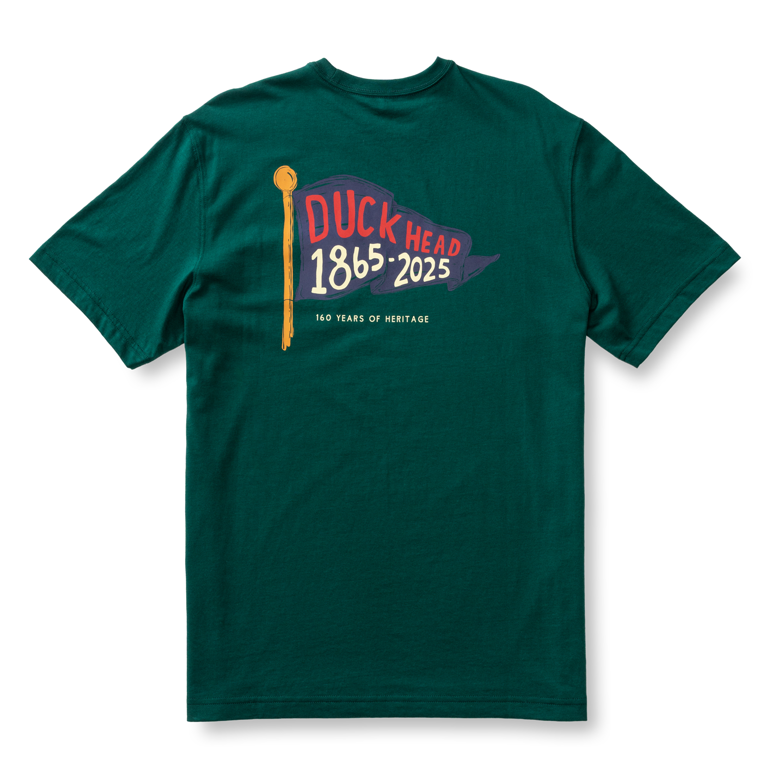 Duck Head 1865 Pennant Graphic T-Shirt - 160th Anniversary Edition