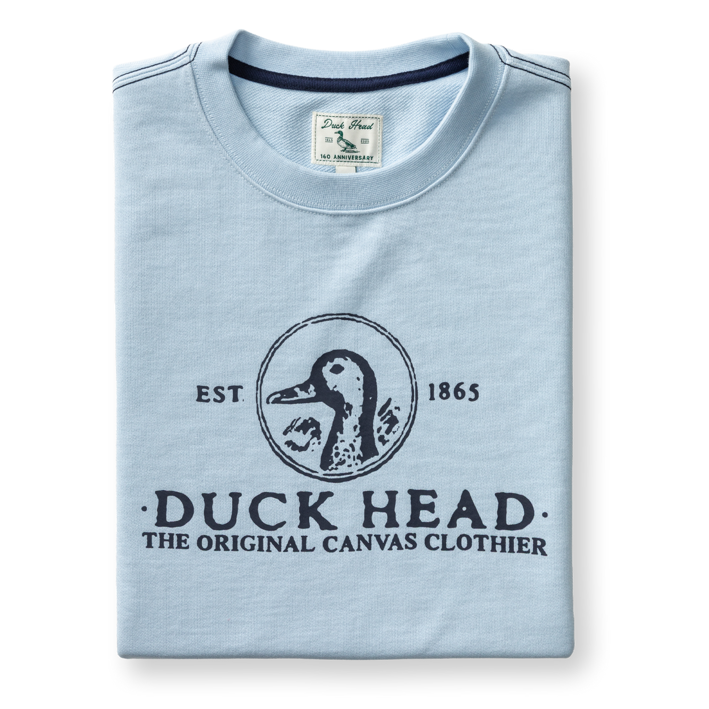 Duck Head French Terry Crewneck Sweatshirt - 160th Anniversary Edition
